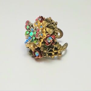 Sweet Romance Chunky Ring Sz 8-9 Dragonfly